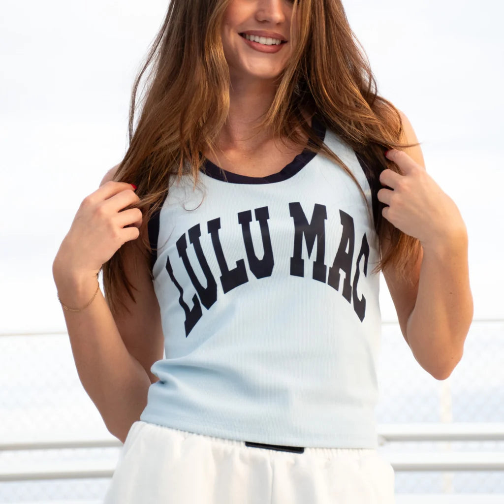 Lulu Mac  Light Blue/Navy Tank