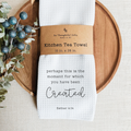 Scripture Dish Towel - Esther 4:14 | Kitchen Towel
