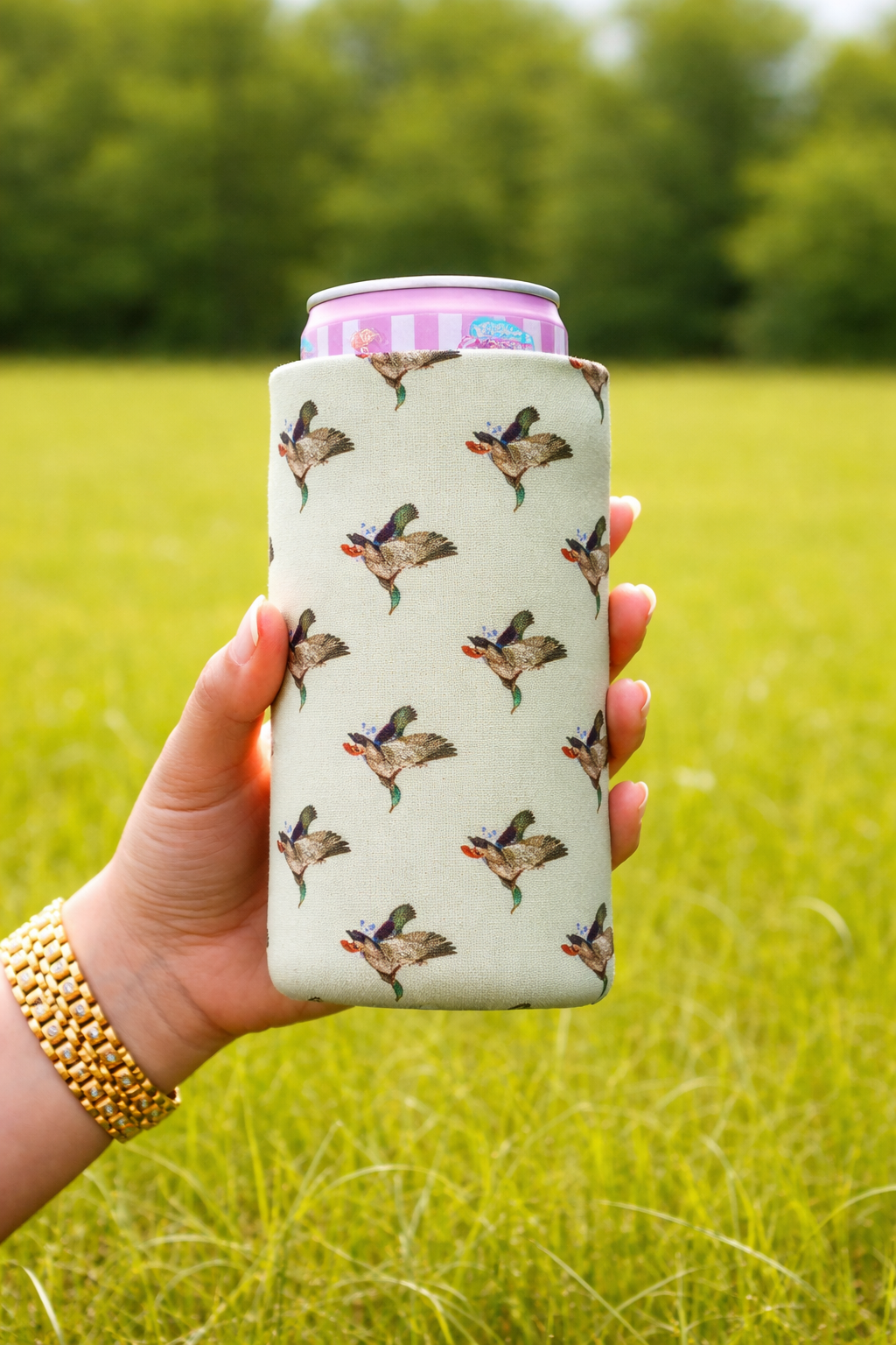 White Duck Tall Coozie 2-Pack