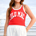 Lulu Mac Red/White Tank