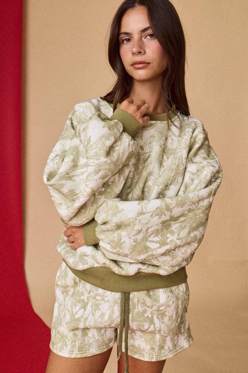 Woodland Camo Crewneck Set: Camo by Paper Moon