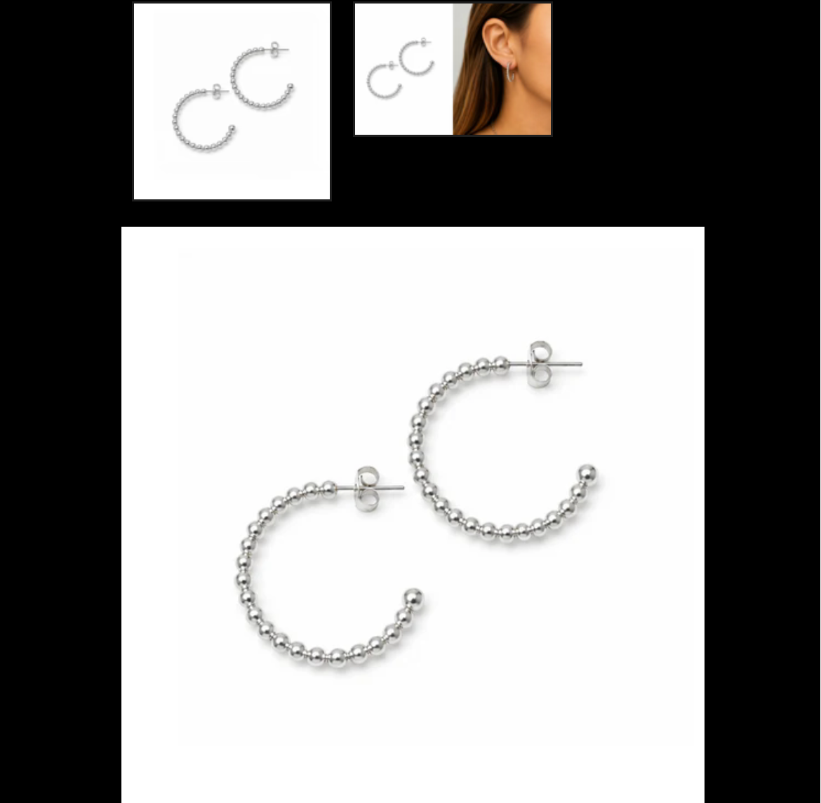 Simple Spark Earrings