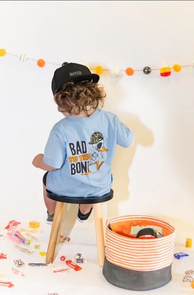 Bad to the bone This is on a cream colored shirt
