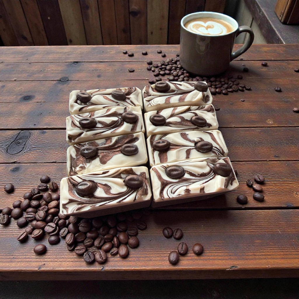 Handmade Espresso Martini Tallow Soap: Coffee Cocktail Scent