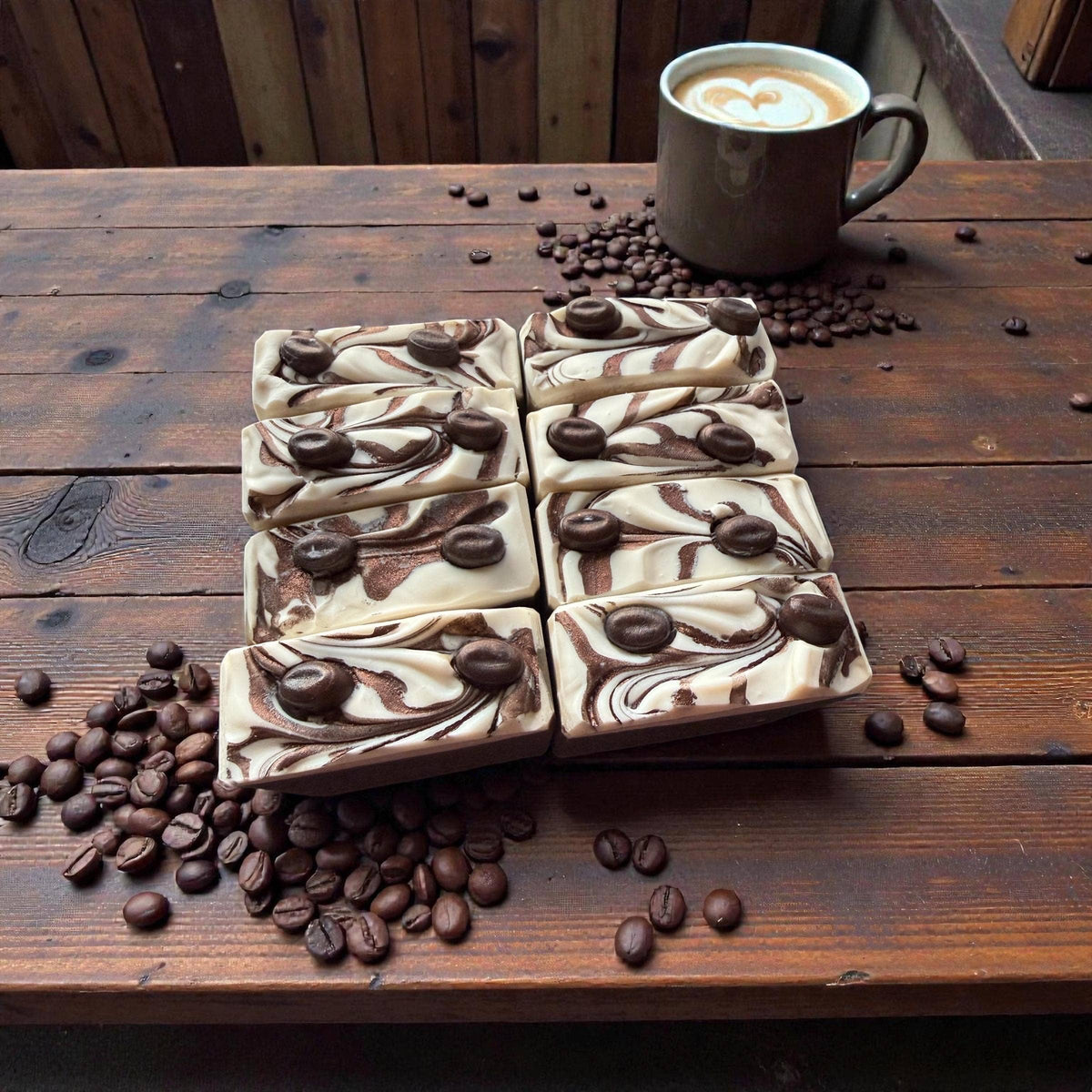 Handmade Espresso Martini Tallow Soap: Coffee Cocktail Scent