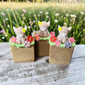 Highland Cow Themed Soap, Super Adorable * Clover the Coo* Scented in Vanilla Berry- Made with Tallow and Goat Milk