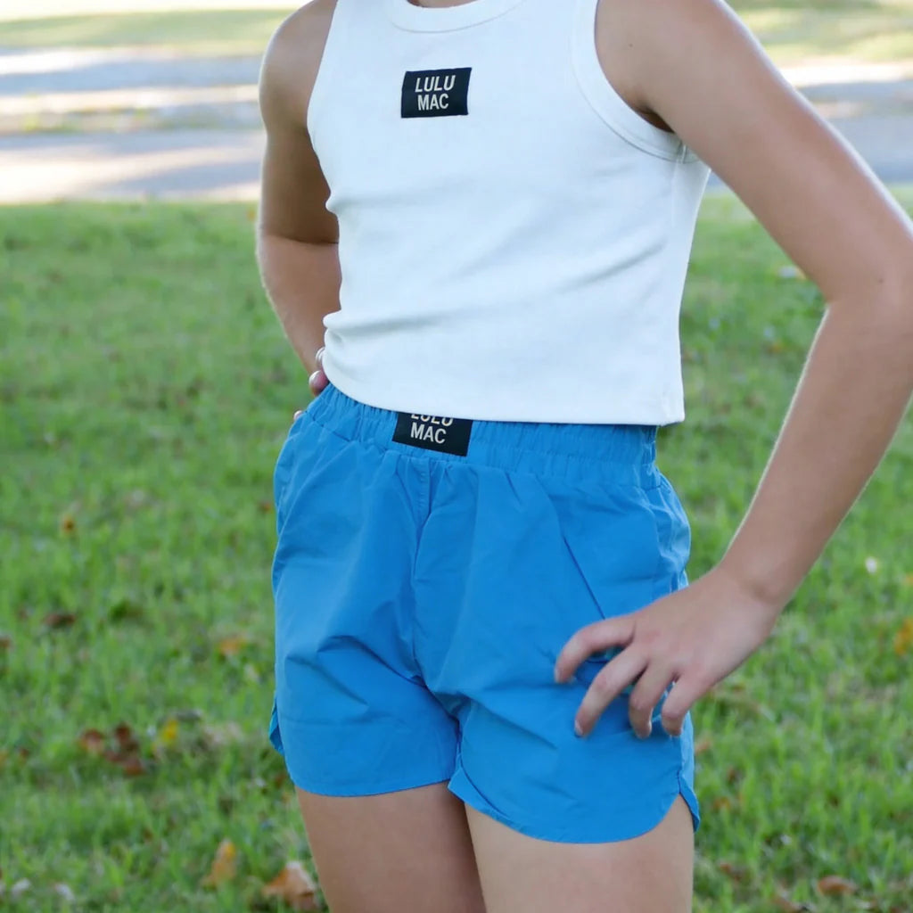 SHORT TEAL KIDS SHORTS