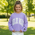 LULU MAC YOUTH SWEATSHIRT LAVENDER