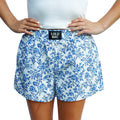 BLUE FLORAL BOXER SHORT