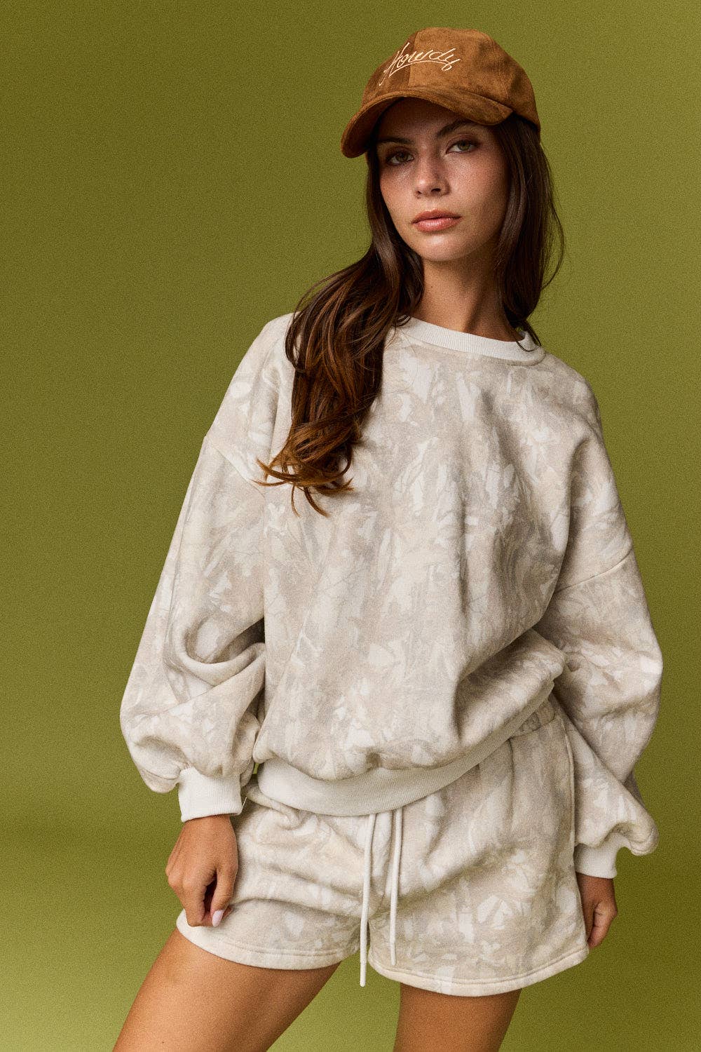 Woodland Camo Crewneck Set: Camo by Paper Moon