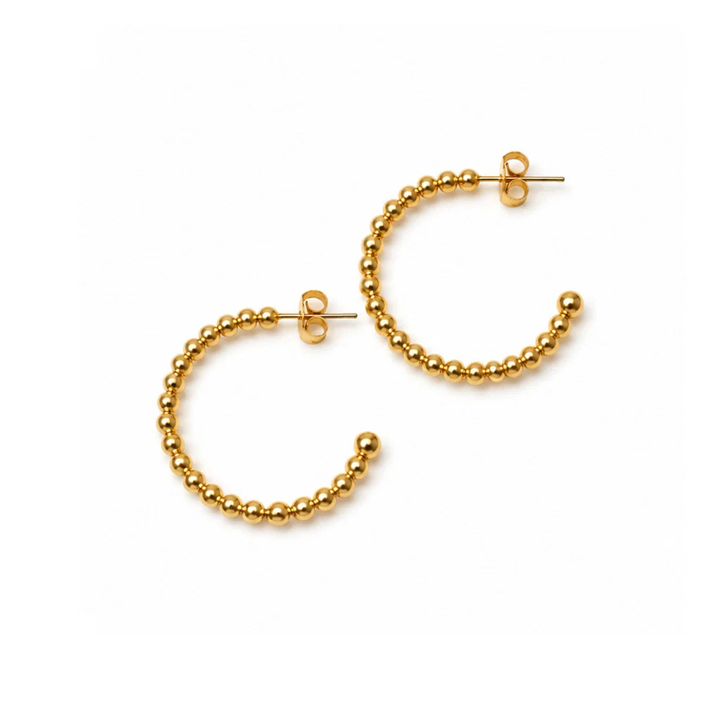 LULU MACGOLD HOOP EARRINGS
