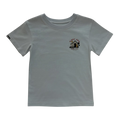Kids Graphic T-Shirt Surf Shack: Light Blue