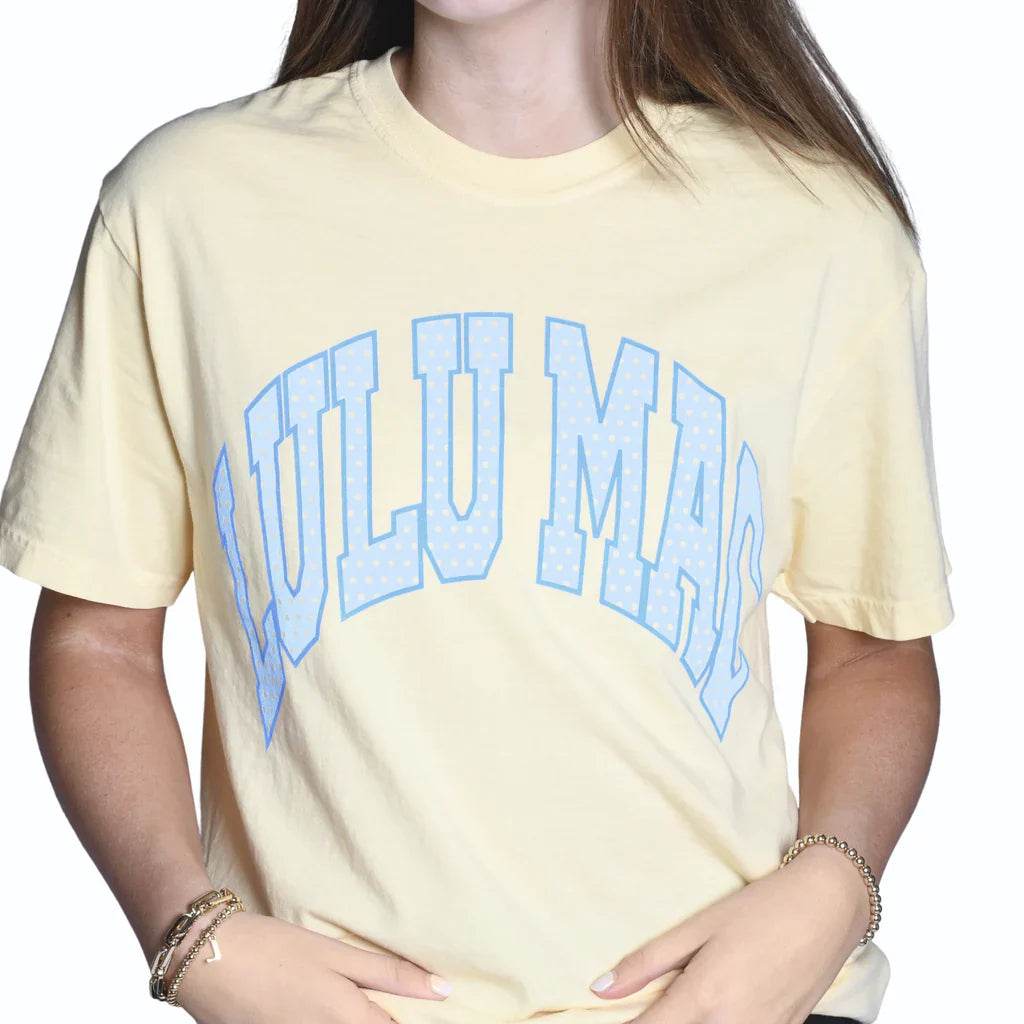 Lulu Mac Polka Dot Comfort Colors T-Shirt