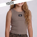 DK TAUPE KIDS SOLID TANK
