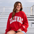 Red/White Polka Dot Sweatshirt